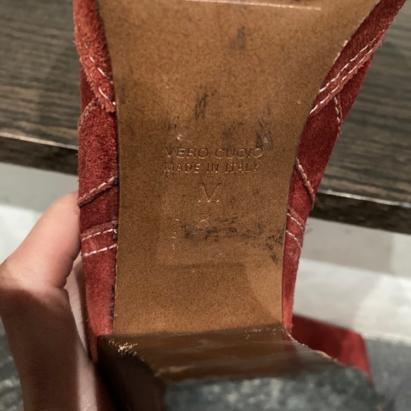 Burgundy suede Marc Jacobs tall boots - Picture 12 of 14